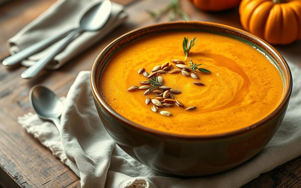 Spiced Pumpkin and Turmeric Soup