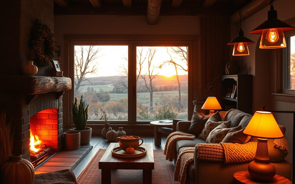 ambient lighting for autumn