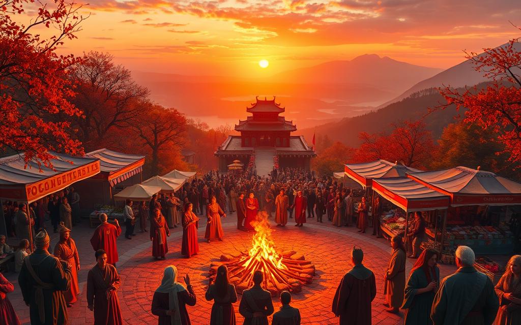 ancient autumn celebrations
