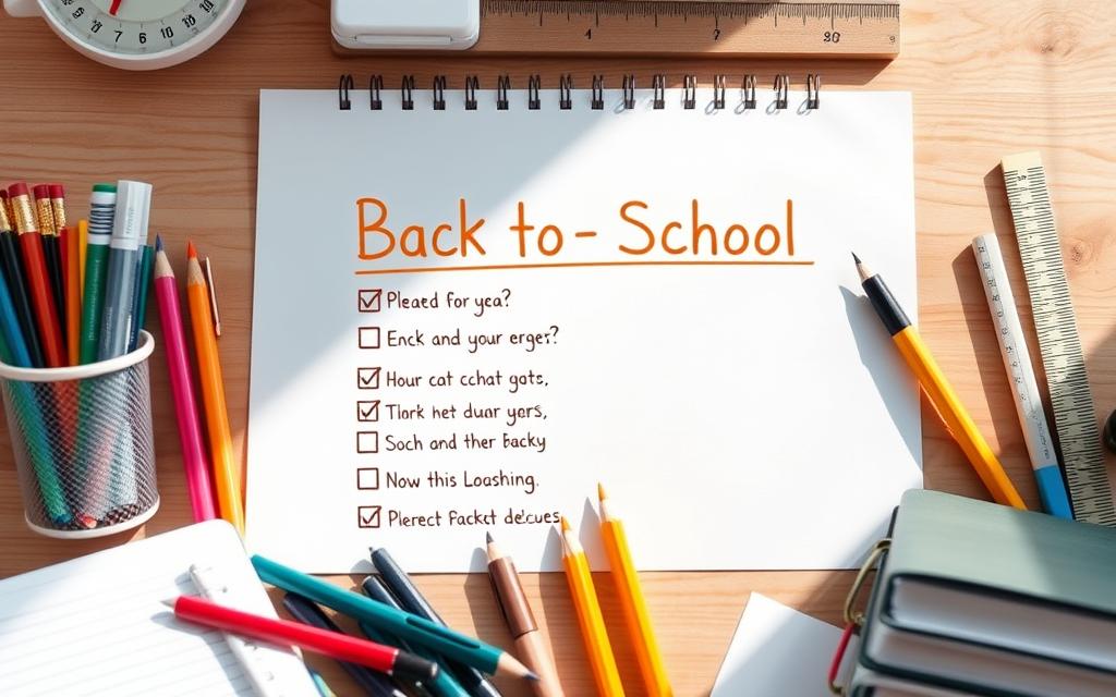 back-to-school checklist